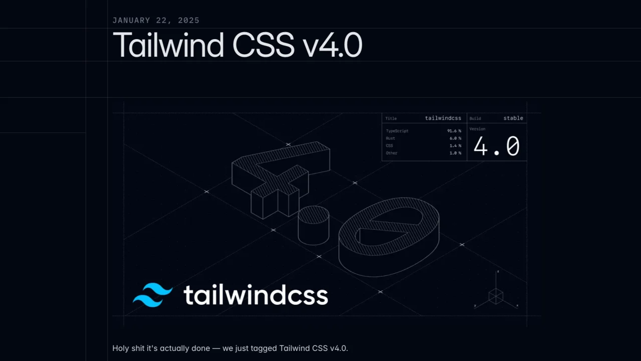 Tailwind CSS 3 vs. Tailwind CSS 4: ¿Qué ha cambiado y cómo afecta a tu flujo de trabajo?