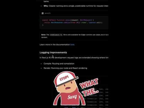🚀 Next.js 16 ya está aquí — más rápido, más inteligente y listo para React 19.2.⚡.#NextJS #React